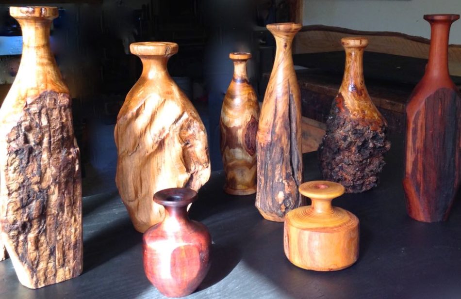 Mark DeWalt vases